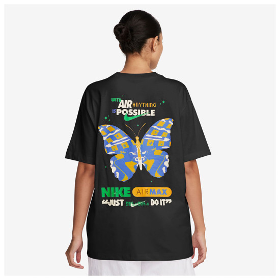 Nike Γυναικεία κοντομάνικη μπλούζα Sportswear Graphic Boyfriend T-Shirt